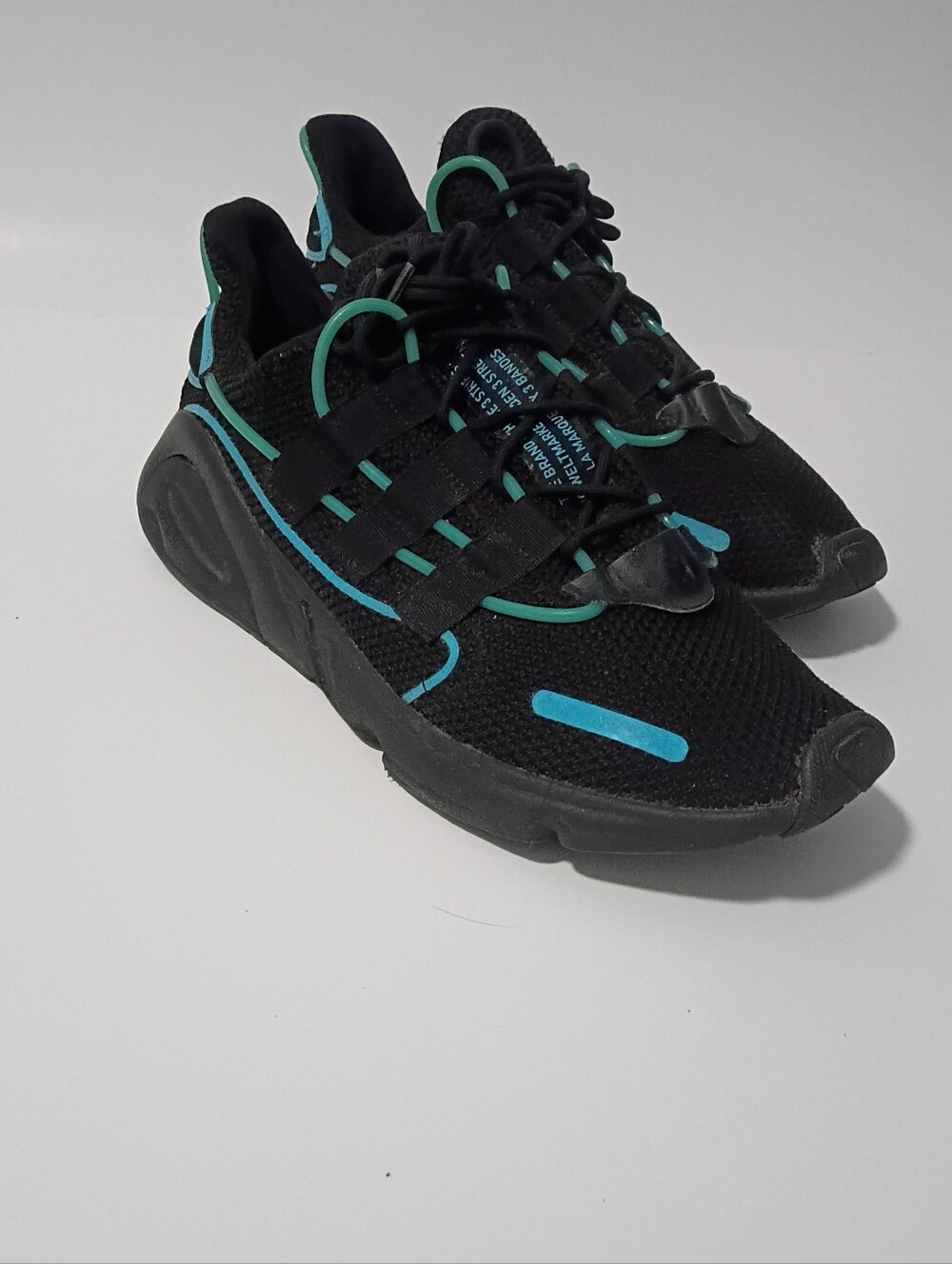 Adidas Lycon Men's Teal/Black Running Shoes Sz 11